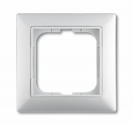 Изображение продукта Рамка 1-постовая ABB Basic55 альпийский белый 
