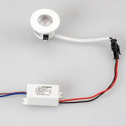 Мебельный светодиодный светильник Arlight LTM-R35WH 1W Day White 30deg  - 5