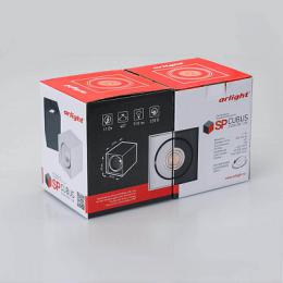 Потолочный светодиодный светильник Arlight SP-Cubus-S100x100BK-11W Day White 40deg  - 3