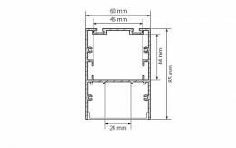 Профиль Arlight ARH-LINE-6085-2000 BLACK  - 2