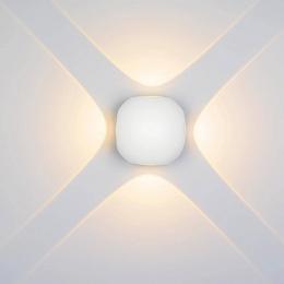 Уличный настенный светодиодный светильник Arlight LGD-Wall-Orb-4WH-8W Warm White  - 3