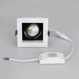 Встраиваемый светодиодный светильник Arlight CL-Kardan-S102x102-9W Warm  - 2