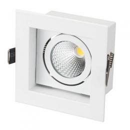 Встраиваемый светодиодный светильник Arlight CL-Kardan-S102x102-9W White  - 1