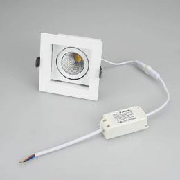 Встраиваемый светодиодный светильник Arlight CL-Kardan-S102x102-9W White  - 3