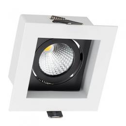 Встраиваемый светодиодный светильник Arlight CL-Kardan-S102x102-9W White  - 1