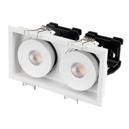 Изображение продукта Встраиваемый светодиодный светильник Arlight CL-Simple-S148x80-2x9W Warm3000 