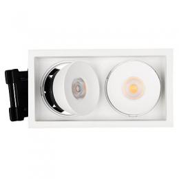 Встраиваемый светодиодный светильник Arlight CL-Simple-S148x80-2x9W Warm3000  - 4