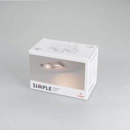 Встраиваемый светодиодный светильник Arlight CL-Simple-S148x80-2x9W Warm3000  - 6