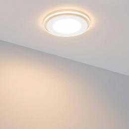 Встраиваемый светодиодный светильник Arlight LT-R200WH 16W Warm White 120deg  - 4