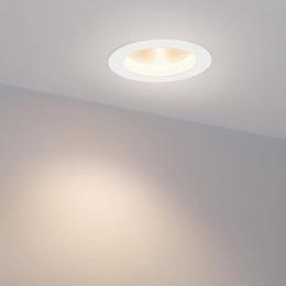 Встраиваемый светодиодный светильник Arlight LTD-105WH-Frost-9W Day White 110deg  - 4