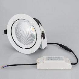 Встраиваемый светодиодный светильник Arlight LTD-150WH-Explorer-30W Warm White 38deg  - 4