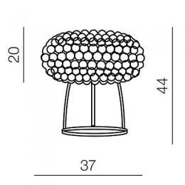 Настольная лампа Azzardo Acrylio table  - 2