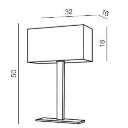 Настольная лампа Azzardo Martens table  - 2