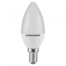 Лампа светодиодная Elektrostandard E14 6W 3300K матовая  - 1