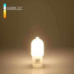 Лампа светодиодная Elektrostandard G4 3W 4200K матовая  - 2