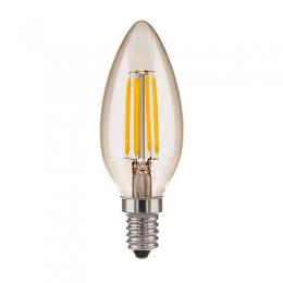 Лампа светодиодная филаментная Elektrostandard BLE1409 E14 9W 3300K прозрачная  - 1