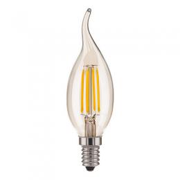 Лампа светодиодная филаментная Elektrostandard BLE1428 E14 9W 3300K прозрачная  - 1