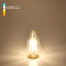 Лампа светодиодная филаментная Elektrostandard BLE2706 E27 9W 4200K прозрачная  - 2