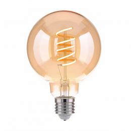 Лампа светодиодная филаментная Elektrostandard E27 8W 3300K золотистая  - 1