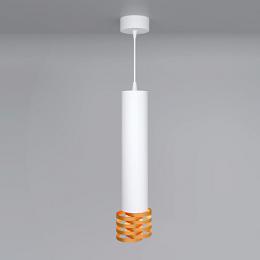 Подвесной светильник Elektrostandard DLN103 GU10 белый/золото  - 2