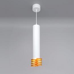 Подвесной светильник Elektrostandard DLN103 GU10 белый/золото  - 3
