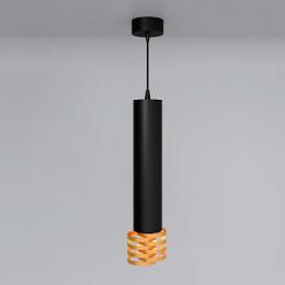 Подвесной светильник Elektrostandard DLN103 GU10 черный/золото  - 3