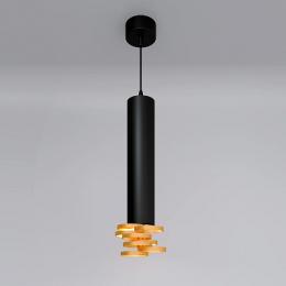 Подвесной светильник Elektrostandard DLN103 GU10 черный/золото  - 4