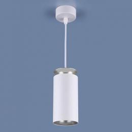 Подвесной светодиодный светильник Elektrostandard DLS021 9+4W 4200К белый матовый/серебро  - 2