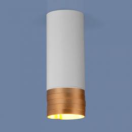 Потолочный светильник Elektrostandard DLN102 GU10 белый/золото  - 4