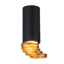 Изображение продукта Потолочный светильник Elektrostandard DLN102 GU10 черный/золото 
