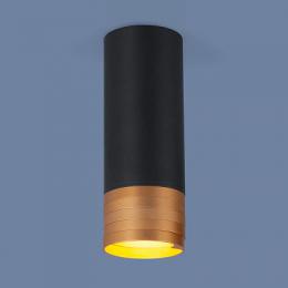 Потолочный светильник Elektrostandard DLN102 GU10 черный/золото  - 4