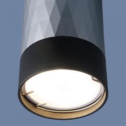 Потолочный светильник Elektrostandard Mizar DLN110 GU10 черный/серебро  - 3