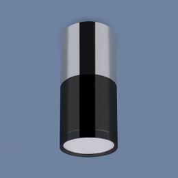 Изображение продукта Потолочный светодиодный светильник Elektrostandard DLR028 6W 4200K хром/черный хром 