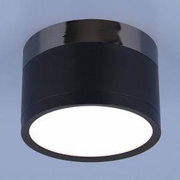 Потолочный светодиодный светильник Elektrostandard DLR029 10W 4200K черный матовый  - 1