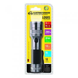 Ручной светодиодный фонарь Elektrostandard Louis от батареек 156х40 150 лм  - 3