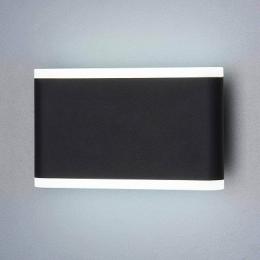 Уличный настенный светодиодный светильник Elektrostandard 1505 Techno Led Cover чёрный  - 2