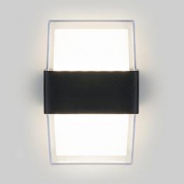 Уличный настенный светодиодный светильник Elektrostandard 1519 Techno LED Maul чёрный  - 3