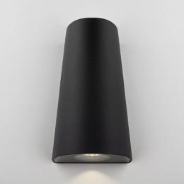 Уличный настенный светодиодный светильник Elektrostandard 1525 Techno LED чёрный  - 6