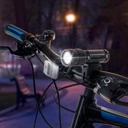 Велосипедный светодиодный фонарь Elektrostandard Vector от батареек 120х36 60 лм  - 2