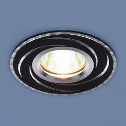 Изображение продукта Встраиваемый светильник Elektrostandard 2002 MR16 BK/SL черный/серебро 