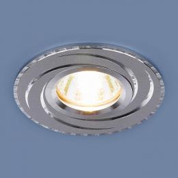 Изображение продукта Встраиваемый светильник Elektrostandard 2002 MR16 HL/SL графит/cеребро 