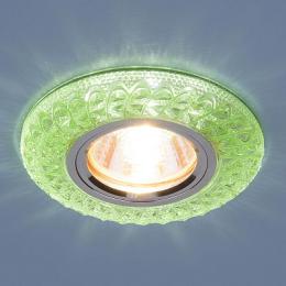 Изображение продукта Встраиваемый светильник Elektrostandard 2180 MR16 GR зеленый 