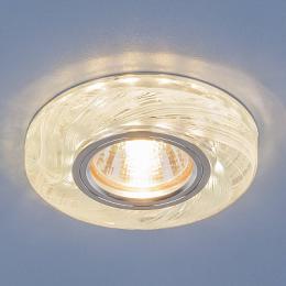 Изображение продукта Встраиваемый светильник Elektrostandard 2191 MR16 CL/BL прозрачный/голубой 
