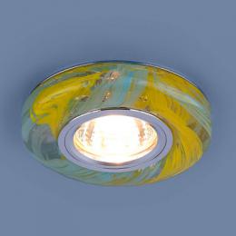 Встраиваемый светильник Elektrostandard 2191 MR16 YL/BL желтый/голубой  - 2