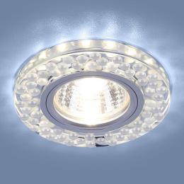 Изображение продукта Встраиваемый светильник Elektrostandard 2194 MR16 SL/WH зеркальный/белый 