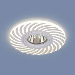 Встраиваемый светильник Elektrostandard 2215 MR16 WH белый  - 2