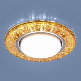 Изображение продукта Встраиваемый светильник Elektrostandard 3022 GX53 GD золото 