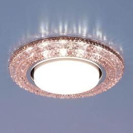 Изображение продукта Встраиваемый светильник Elektrostandard 3030 GX53 PK розовый 