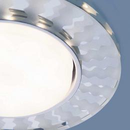 Встраиваемый светильник Elektrostandard 3038 GX53 SL/WH зеркальный/белый  - 2