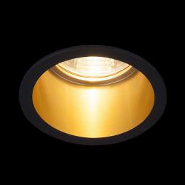 Встраиваемый светильник Elektrostandard 7004 MR16 BK/GD черный/золото  - 2